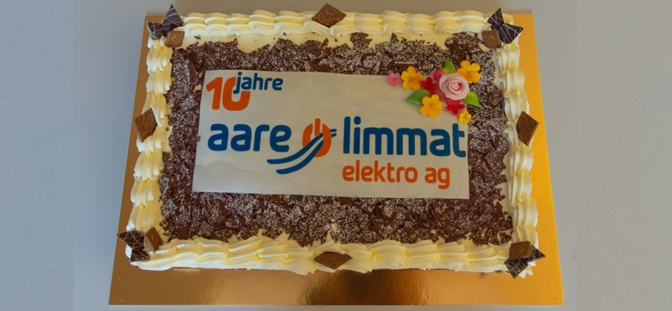 Jubiläum 10 Jahre Aare Limmat Elektro AG am Standort Baden