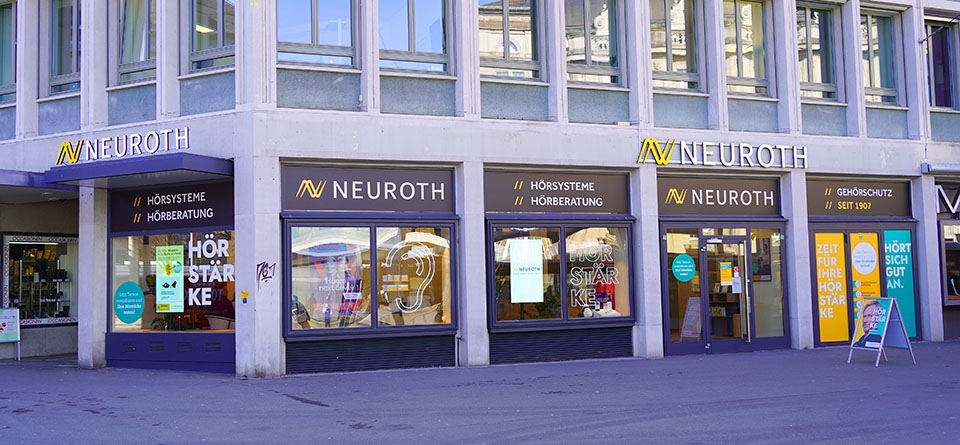 Renovation of the Neuroth hearing centre in St.Gallen