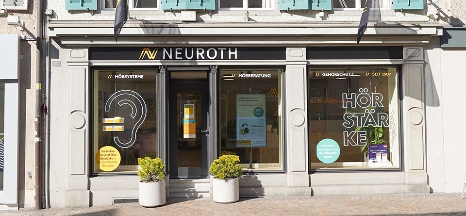 Umbau Hörcenter Neuroth Frauenfeld